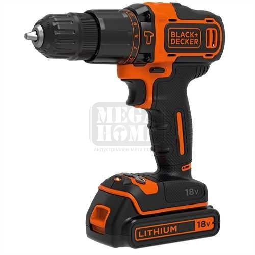 Акумулаторна бормашина Black and Decker 18 V Li-Ion батерия