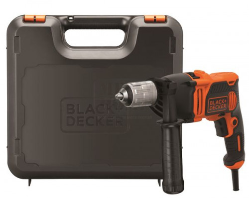 Ударна бормашина Black&Decker BEH850K 850 W + куфар