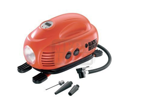 Портативен компресор Black&Decker 12 V, 8.27 Bara