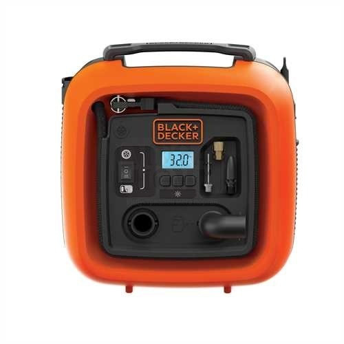 Портативен компресор Black&amp;Decker 12 V, 11 Bara