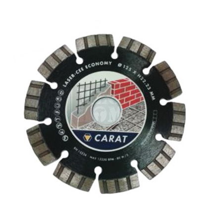 Диск Carat диамантен за сухо рязане 125 x 22.23 мм, 10 мм