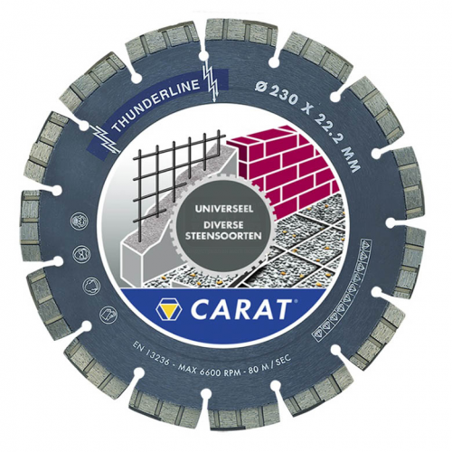 Диск Carat диамантен за сухо рязане 150 x 22.2 мм, 11.5 мм