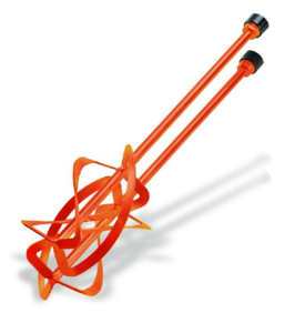 Бъркалка Rubi приставка 2 броя M27, ф 120х570 мм, M-120 Duplex