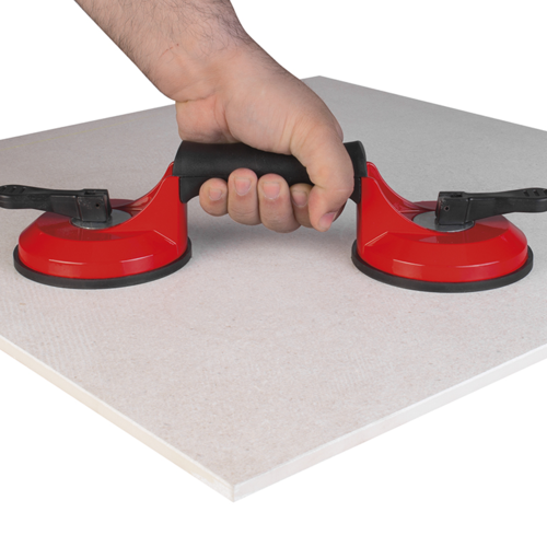 Вендуза Rubi за плоскости двойна алуминиева ф 120 мм 80 кг