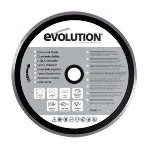 Диамантен диск EVOLUTION RAGE 210 мм Диамантен диск EVOLUTION RAGE 210 мм