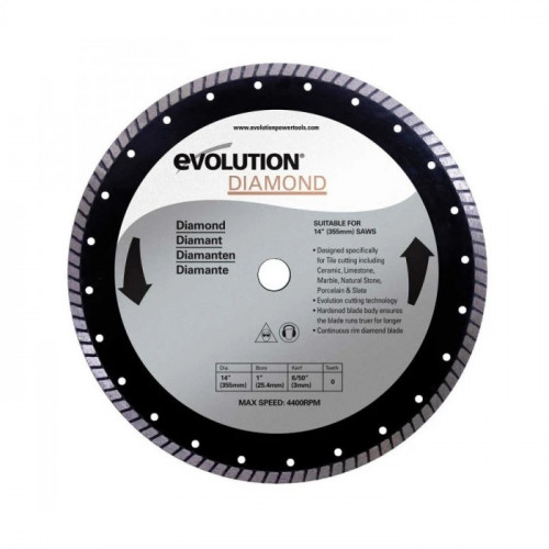 Диамантен диск EVOLUTION RAGE 305-355 мм