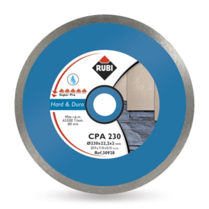 Диск Rubi диамантен за мокро рязане 250x25.4x2.2 мм 7 мм CPA