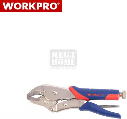 Грип клещи WORKPRO 130 мм