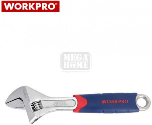 Регулируем ключ WORKPRO 160-300 мм