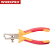 Изолирани клещи за оголване на кабели WORKPRO 160 мм-megahome.bg