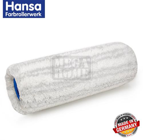 Бояджийски валяк в бял цвят Hansa Farbrollerwerk 200 мм