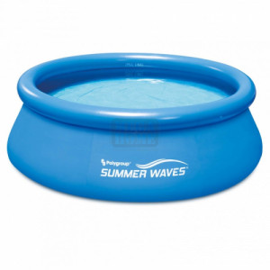 Надуваем басейн Polygroup Summer Waves Quick Set 244х76 см Надуваем басейн Polygroup Summer Waves Quick Set 244х76 см