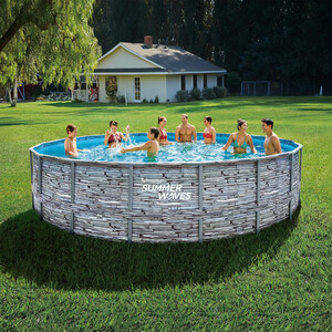 Сглобяем басейн Polygroup Summer Waves 427х107 см Сглобяем басейн Polygroup Summer Waves 427х107 см