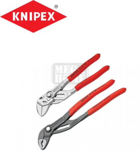 Комплект водопроводен ключ кобра и клещи ключ KNIPEX