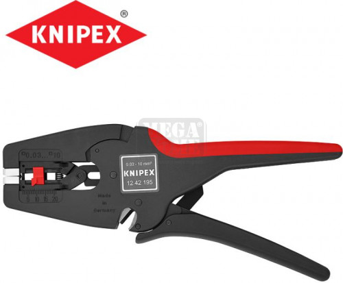 Клещи за оголване на кабели KNIPEX, 195 мм
