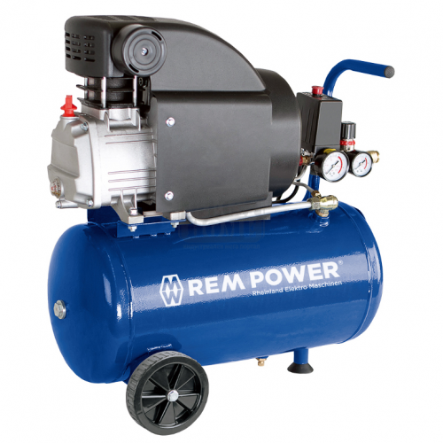 Компресор REM Power с електродвигател 8 bar 2.5к.с. 50л 125л/мин