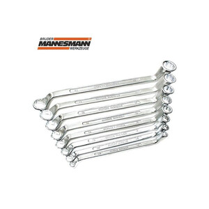 Двустранни ключове тип лула MANNESMANN 12 бр Двустранни ключове тип лула MANNESMANN 12 бр