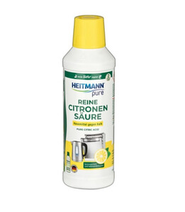 Течна лимонена киселина Heitmann Pure 500 мл Течна лимонена киселина Heitmann Pure 500 мл