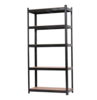 Метален стелаж Standart Black Diy 5x175 1800х900х400 мм-megahome.bg