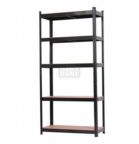 Метален стелаж Standart Black Diy 5x175 1800х900х400 мм