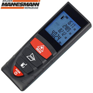 Лазерна рулетка MANNESMANN 0.20 м до 40 м