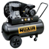 Компресор NUAIR с ремъчна предавка 10 bar 3 к.с. 330 л/мин 100 л-megahome.bg