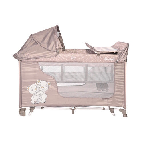 Бебешка кошара с 2 нива Lorelli Moonlight Rocker 2021