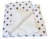 Обиколник за легло на сини точки 160 х 25 см Barbabebe BC9047-megahome.bg