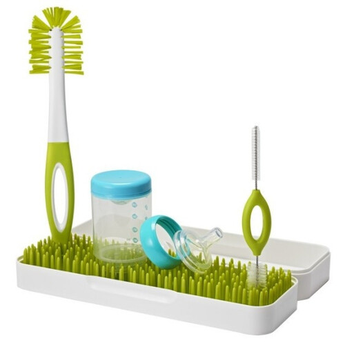 Компактен отцедник за път с четки Boon TRIP B11015