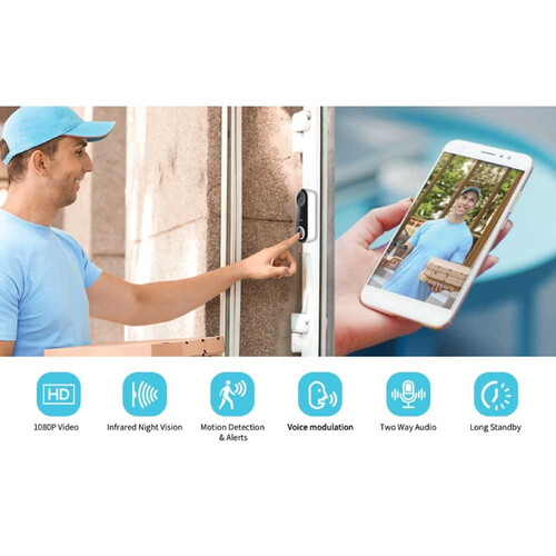 360 Смарт Видео звънец WI-FI D819