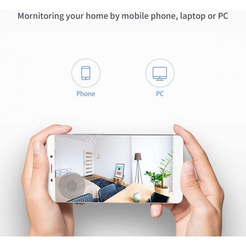 360 Смарт IP камера за офиса, магазина, в къщи, бебефон D706