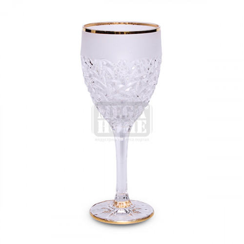 Чаши за вино 6 броя Bohemia 1845 Nicolette Gold Matt 320 мл