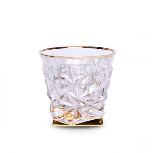 Чаши за уиски 6 броя Bohemia 1845 Glacier Gold 350 мл