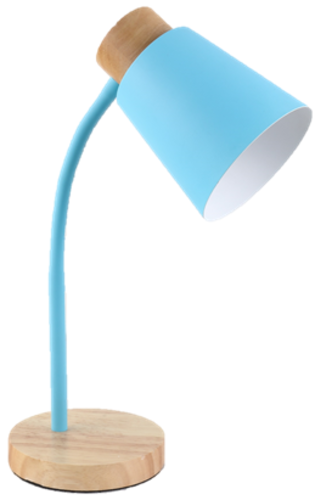 Настолна лампа Eltron 60W с дърво