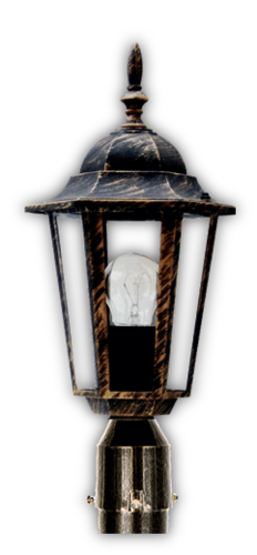 Градински фенер Eltron AXEL стоящ 1xE27 60W