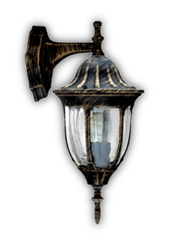 Градински фенер Eltron BRICK стенен 1xE27 60W