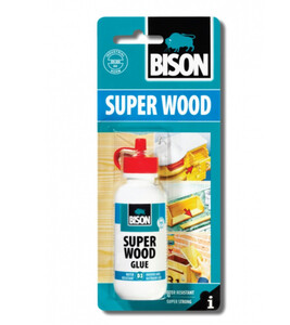 Супер лепило за дърво Bison Super Wood 75 гр. Супер лепило за дърво Bison Super Wood 75 гр.