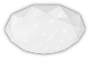 LED акрилна Плафониера със звезден ефект RUMBA 18W 4000K 1440lm