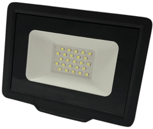 LED прожектор Optonica 10W 6000K 850lm 230V черен IP66