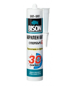 Акрилен кит Bison Acrylic Super Fast 300 мл Акрилен кит Bison Acrylic Super Fast 300 мл