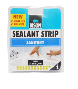 Силиконова санитарна лента Bison Sealant Strip Силиконова санитарна лента Bison Sealant Strip