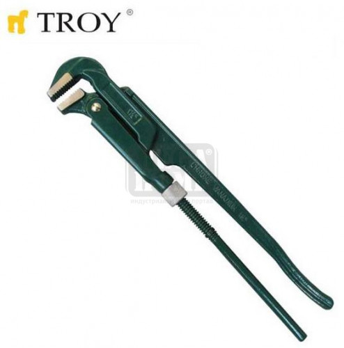 Професионален тръбен ключ TROY 1''-1.5''