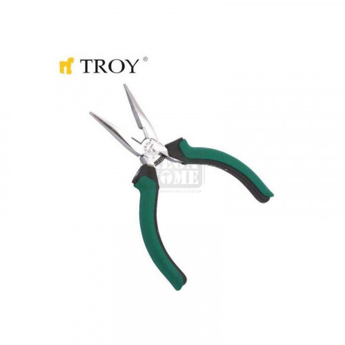 Клещи с остър връх, мини TROY 21053, 130 мм