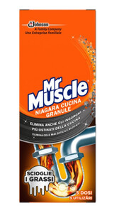 Гранули за отпушване на тръби Mr Muscle Niagara 250 гр. Гранули за отпушване на тръби Mr Muscle Niagara 250 гр.