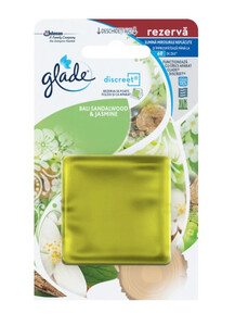 Пълнител за електрически ароматизатор Glade Disreet 12 гр. Пълнител за електрически ароматизатор Glade Disreet 12 гр.