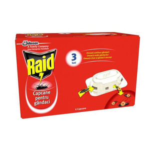 Примамка за хлебарки Raid 6 броя Примамка за хлебарки Raid 6 броя