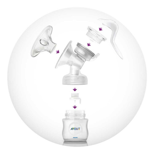 Механична помпа за изцеждане на кърма Comfort Philips AVENT