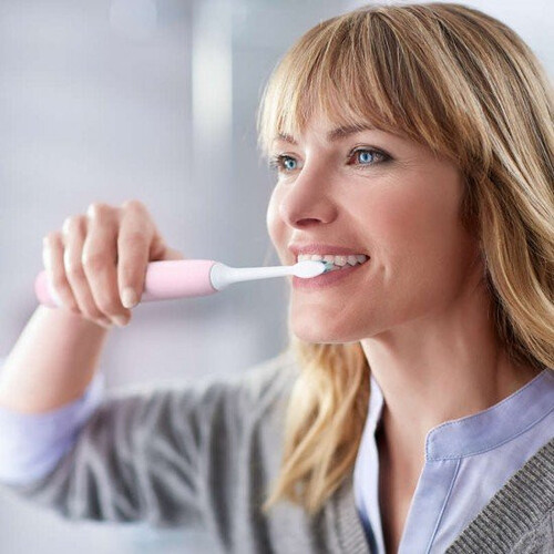 Звукочестотна четка за зъби Philips Protective Clean 4300 розова