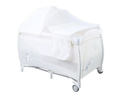 Бебешка кошара с 2 нива Kikka Bo Dolce Sonno Plus 2020