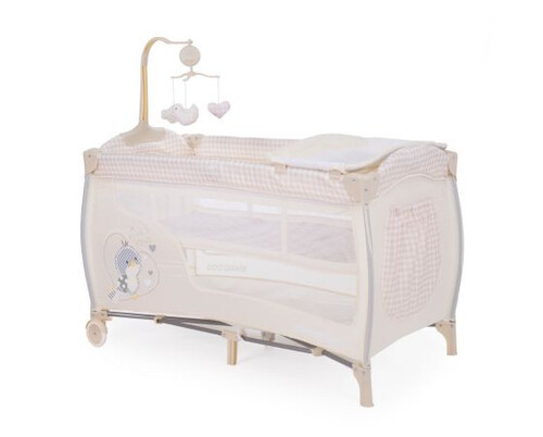 Бебешка кошара с 2 нива Kikka Bo Dolce Sonno